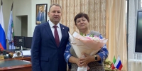 Встреча с мамой участника специальной военной операции - Главное управление ветеринарии
