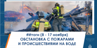 Обстановка с пожарами и происшествиями на воде в Татарстане за 8-17 ноября - МЧС РТ