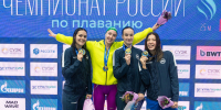 Казанские пловчихи заняли первое место на чемпионате России - Администрация г. Казань