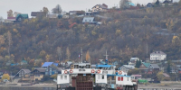Паромная переправа Аракчино — Верхний Услон продлила рабочий сезон - Реальное время