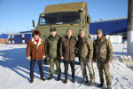 В День государственного флага Татарстана мэр Бугульмы передал военнослужащим КАМАЗ
