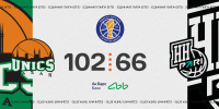 Шоу-тайм, первая «сотня» и 3-я строчка в турнирной таблице - БК Уникс Казань