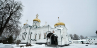 В Неделю святых праотец митрополит Кирилл возглавил Литургию в Троицком соборе Раифского монастыря - Казанская Епархия