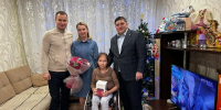 Глава Менделеевска исполнил новогодние желания детей военнослужащих - ТРК Татарстан-Новый век
