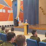 Лекция в Кадетской школе №82 имени Ильдара Маннанова.