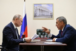Началась встреча Владмира Путина и Рустама Минниханова