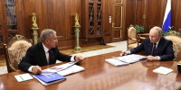 Путин заявил Минниханову, что считает Aurus хорошей машиной - ТРК Татарстан-Новый век