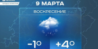 Сегодня днем в Татарстане умеренные осадки и до +4 градусов - Реальное время