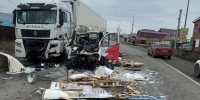В Татарстане смертельное ДТП с участием двух грузовиков попало на видео - Комсомольская правда Казань