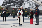 В столице РТ состоялась церемония возложения цветов к мемориальной стеле «Казань - город трудовой доблести»