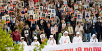 В Казани в колонне «Бессмертного полка» прошли порядка 150 тысяч человек - Администрация г. Казань