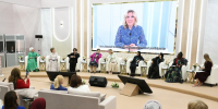 Мария Захарова приветствовала участников трека «Женский взгляд» на KazanForum - Федерация профсоюзов РТ