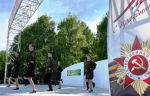 Конкурс рисунков на асфальте в честь 80-летия Победы