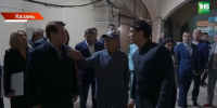 Минниханов осмотрел подземную галерею под улицей Баумана - ТРК Татарстан-Новый век