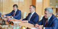 Минниханов обсудил развитие образования в РТ с Владимиром Мединским и Сергеем Кравцовым - Министерство образования