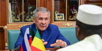 Раис Татарстана и президент переходного периода Мали встретились в Казани - ProKazan.Ru