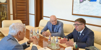 Фарид Мухаметшин встретился с Председателем Думы Чукотского автономного округа - ИА Татар-информ