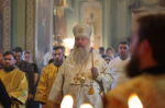 В канун Недели 6-й по Пятидесятнице митрополит Кирилл совершил всенощное бдение в Благовещенском соборе Казанского кремля