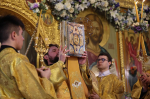 В канун Недели 6-й по Пятидесятнице митрополит Кирилл совершил всенощное бдение в Благовещенском соборе Казанского кремля