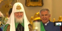 Патриарх всея Руси Кирилл вручил Рустаму Минниханову Орден Славы и чести первой степени - ИА Татар-информ