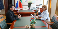 Министр Эльмира Зарипова встретилась с участником программы «Батырлар. Герои Татарстана» - Министерство труда