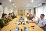 «Вы – пример»: Магдеев встретился с военными – участниками чемпионата «Абилимпикс»