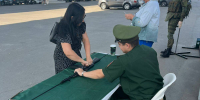 На Дне физкультурника в парке Урам открылся пункт отбора на службу по контракту - ИА Татар-информ