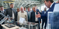 Король Малайзии вместе с Рустамом Миннихановым посетили КВЗ - ТРК Татарстан-Новый век