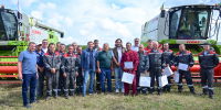 Рустам Минниханов и Марат Зяббаров ознакомились с  ходом уборочной кампании в Камско-Устьинском и Тетюшском муниципальном районе - Минсельхоз