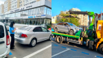 Автомобиль злостного должника арестован судебными приставами Казани