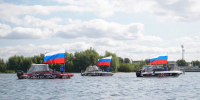 В День Государственного флага Российской Федерации «Молодая Гвардия» Республики Татарстан организовала масштабный патриотический флешмоб - Молодая Гвардия