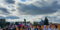 В селе Базарные Матаки отпраздновали День российского флага - Единая Россия