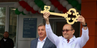 Минниханов в Актаныше открыл новое приемно-диагностическое отделение ЦРБ - ИА Татар-информ