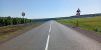 В Татарстане по нацпроекту отремонтирована дорога в Бавлинском районе - Министерство транспорта