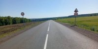 В Бавлинском районе отремонтирован участок дороги по нацпроекту - ГТРК Татарстан
