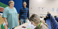 «За будущее и мир»: семьи защитников и ветераны СВО проголосовали в Заинском районе - ИА Татар-информ