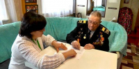 В Елабуге на дому проголосовали участник войны и старейшая жительница города - ИА Татар-информ