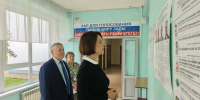 В Челнах с ходом голосования ознакомилась Альфия Когогина - ИА Татар-информ