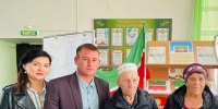 На избирательном участке в Агрызском районе РТ поздравили золотых юбиляров - ИА Татар-информ