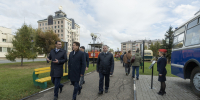 На Аллее Славы Метроэлектротранса появился новый экспонат — троллейбус марки «ЗиУ-9» - Администрация г. Казань