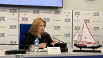 На телемосте Казань–Дубай показали плот «Миррико» для экспедиции Федора Конюхова