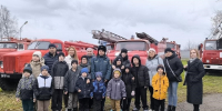 В Зеленодольске для семей участников СВО организовали экскурсию в Музей пожарной охраны - МЧС РТ