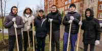 В Альметьевске высадили деревья в честь Дня народного единства и Дня Конституции РТ - ИА Татар-информ