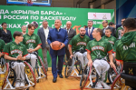 Минниханов чествовал баскетболистов «Крылья Барсов»