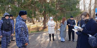 В Бугульме росгвардейцы провели профориентационную акцию по набору на службу - Росгвардия