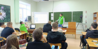 Специалисты Казанского филиала Рослесинфорга провели занятие для студентов Лубянского лесотехнического колледжа - Министерство лесного хозяйства