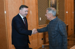 Встреча председателя ФНПР Сергея Черногаева с Раисом РТ Рустамом Миннихановым