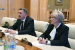 Встреча председателя ФНПР Сергея Черногаева с Раисом РТ Рустамом Миннихановым