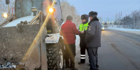 Совместный рейд с сотрудниками ГИБДД в Бугульминском муниципальном районе Республики Татарстан - Управление Гостехнадзора