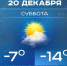 Сегодня в Татарстане ожидается до -14 градусов - Реальное время